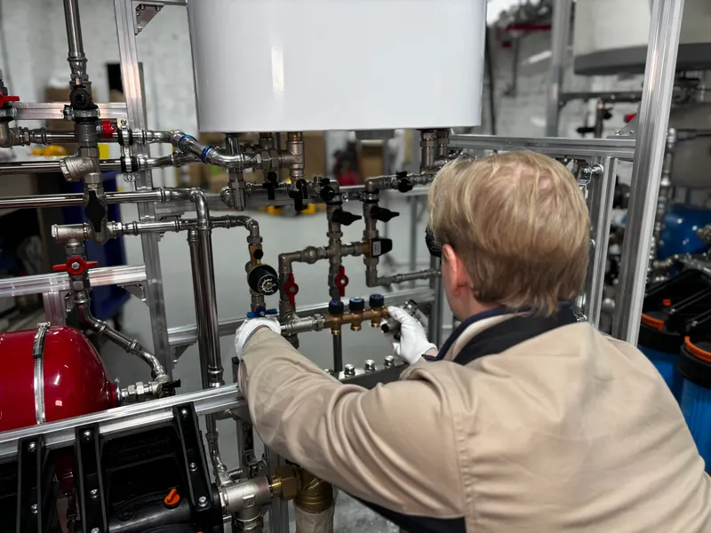 Tankless Water Heater Conversion